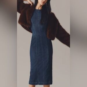 DL1961 Esme Sleeveless Midi Denim Dress